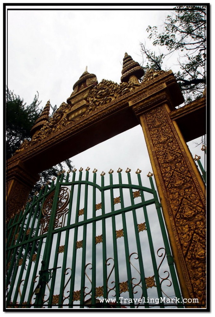 Photo: Wat Damnak Rear Gate