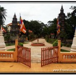 Photo: Wat Damnak Courtyard View from the Temple