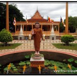 Photo: Wat Damnak Courtyard with Temple in the Rear