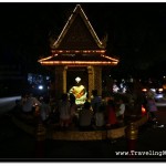 Ya-Tep Shrine in Siem Reap. People are Praying While Traffic Flows By on Both Sides