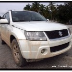 Photo: White Suzuki Grand Vitara Rental Car I Was Driving When I Had My Laptop Stolen