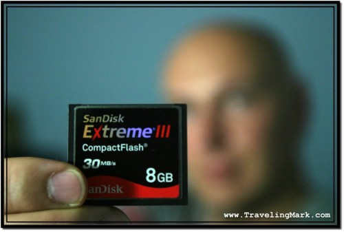 Photo: Sandisk Extreme III Compact Flash Card I Recovered Formatted Data From