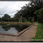 Photo: Large Pond with Decorative Light Posts