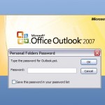 How to Password Protect Microsoft Outlook 2007