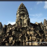 Photo: Because of Nearby Wall, Pictures of Central Angkor Wat Temple Are Tough Even With a Wide Angle Lens