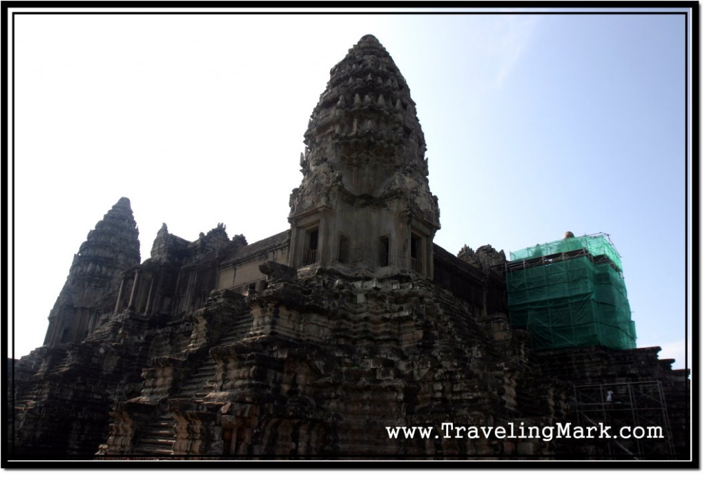 Photo: Central Angkor Wat Temple Towers