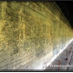 Photo: Bas Reliefs Surround Central Angkor Wat - This One Depicts Battle of Kuru