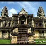 Photo: Eastern Gate to Central Angkor Wat Temple Was Used by the Servants