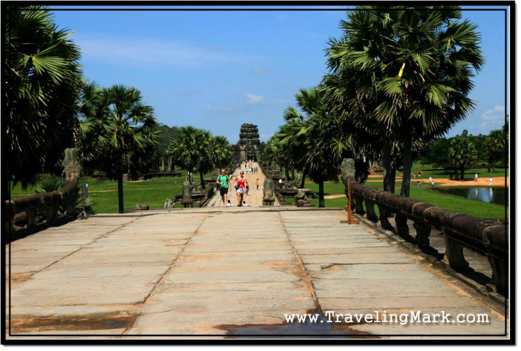 Photo: Exterior Wall Viewed from Angkor Wat Terrace of Honors