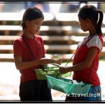 Photo: Instead of Sending The to School Parents Equip Their Kids to Sell Junk to Tourists (Angkor Wat)