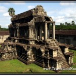 Photo: Small Library Inside Main Angkor Wat Complex