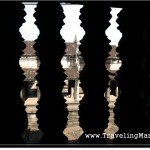 Photo: Looking Out on the Inner Wall Through Stone Bars Covering the Window