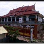 Photo: View of Preah Prom Roth Pagoda Through Window of Prohm Roth Guesthouse