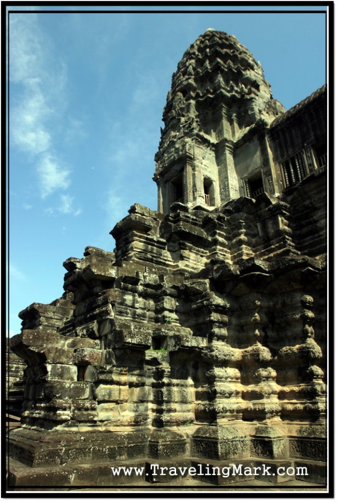 Photo: South-East Tower of Angkor Wat Temple