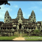 Photo: View of Angkor Wat from the East in Morning Hours - The Rear Looks Nice, Face Not Quite