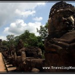 Photo: 54 Figures of Deities Guarding the South Gate to Angkor Thom