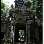 Angkor Thom Royal Palace Area and Violent Cambodia