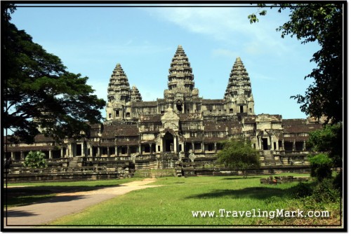 Photo: East Side of Angkor Wat