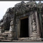 Photo: Apsara - Cambodian Divine Messenger on the Entrance to Bayon