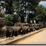 Photo: 54 Apsaras Hold the Body of Naga at Angkor Thom South Gate