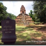 Photo: View of Baksei Chamkrong From the Road at South Gate of Angkor Thom