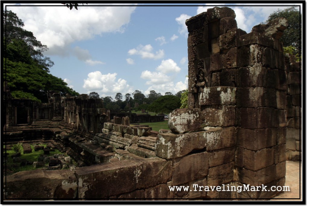 Photo: Much of Baphuon Temple is in Ruin