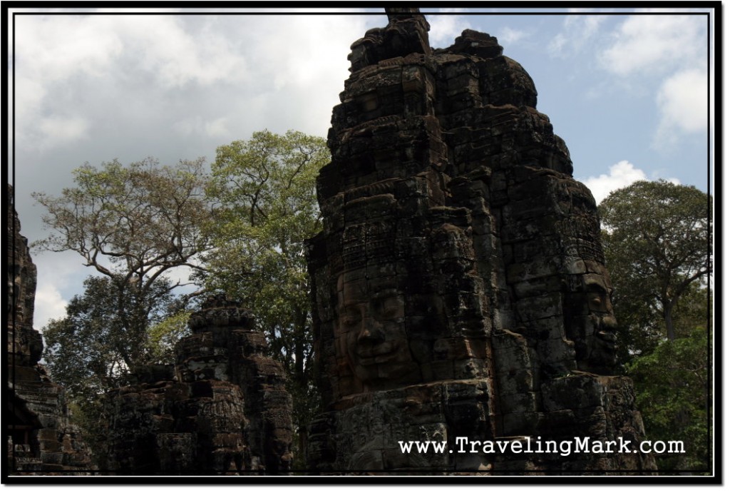 Photo: Smiling Faces of the Bayon Face Towers