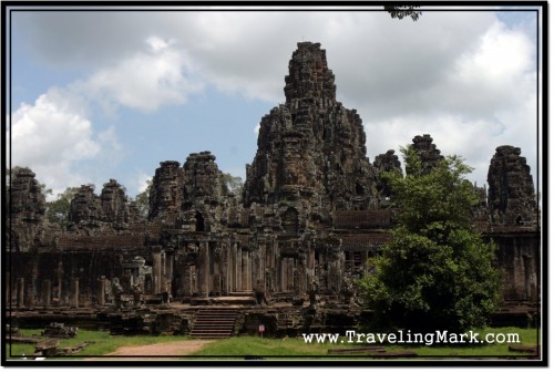 Photo: View of Bayon from the West