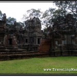 Photo: Chau Say Thevoda Temple is in Desolate State Compared to Thommanon