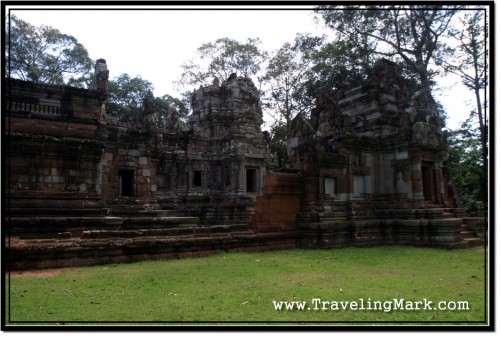 Photo: Chau Say Thevoda Temple is in Desolate State Compared to Thommanon