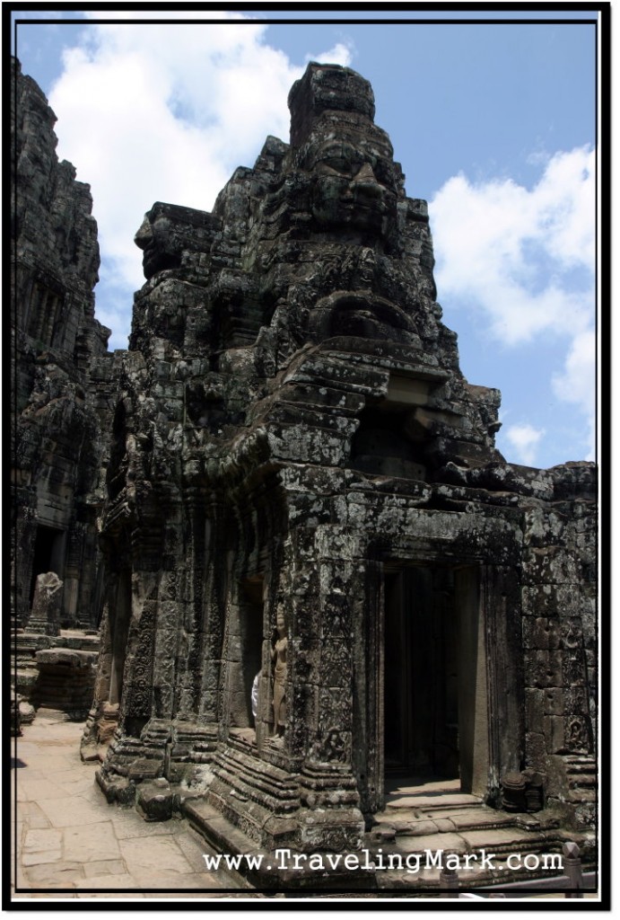 Photo: Entrance Gopura Decorated with a Tower of Four Faces