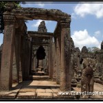 Photo: Entrance Passage Leading to the Main Bayon Gopura