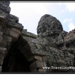 Photo: Face Tower Adorning the Corner of Bayon's Summit