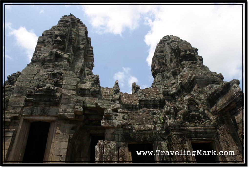 Photo: Head Towers of Bayon Watching Over Angkor Thom