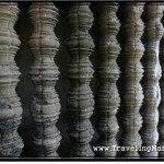 Photo: Lathe Turned Decorated Windows on Angkor Wat - Exterior Wall