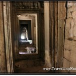 Photo: Linga - Phallic Symbol Installed in a Gallery at Bayon