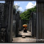 Photo: Lone Statue of Buddha Under Direct Cambodian Sun