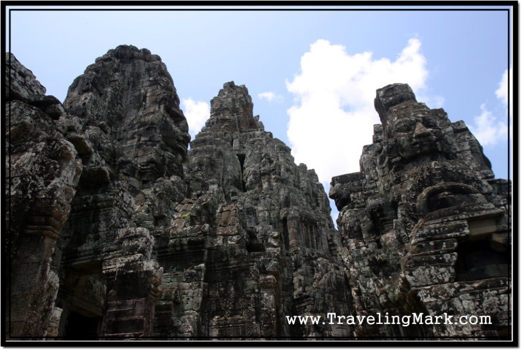 Photo: Countless Face Towers of the Bayon Temple
