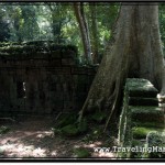Angkor Thom Royal Palace Area and Violent Cambodia