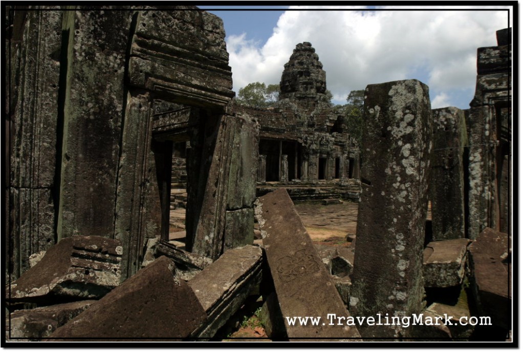 Photo: Much of Bayon Temple is Still in Ruin