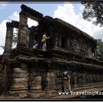 Photo: North Library of Bayon Attracted Many People