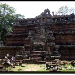 Photo: East Face of the Phimeanakas Temple Is in Much Ruin