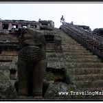 Photo: Staircase on the West Side of the Phimeanakas Temple is Steep, but the Easiest to Scale