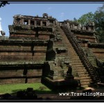 Photo: Phimeanakas Temple West Stairway is the Best Way on Top
