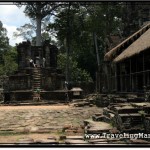 Photo: Steep Stairs Leading Up to the Northern Bayon Library, View from the West