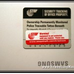 Stop Theft Plate - Tagging my Laptop to Prevent Theft