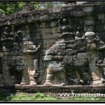 Photo: Elephant Carvings on the South Wall of the Terrace of the Elephants