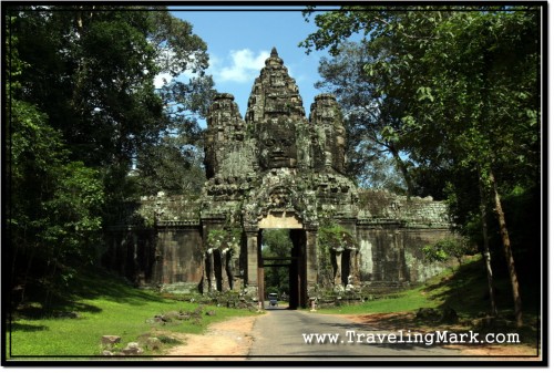 Photo: Victory Gate of Angkor Thom, View from the West