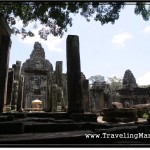 Photo: Lion Guardians at the West Entrance to Bayon Temple