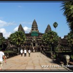 Photo: Angkor Wat Central Temple with the Causeway Leading to It